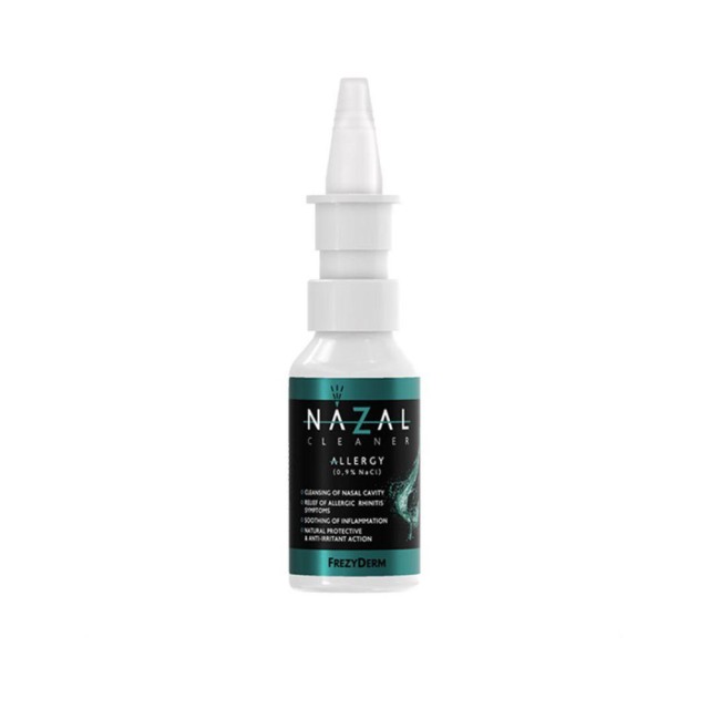 Frezyderm Nazal Cleaner Allergy 30ml (Ρινικό Αλατούχο Διάλυμα για τα Συμπτώματα της Αλλεργικής Ρινίτιδας) 