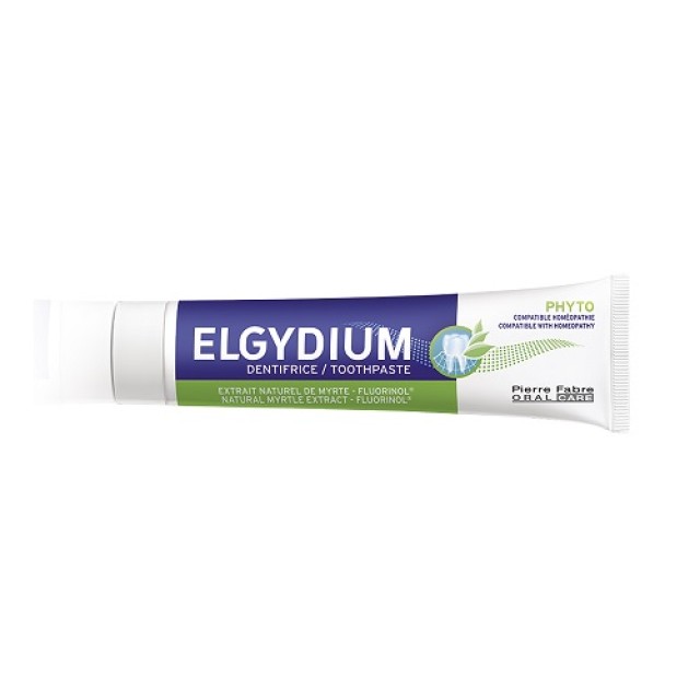Elgydium Toothpaste Phyto 75ml (Οδοντόκρεμα με Φυσικό Εκχύλισμα Μυρτιάς)