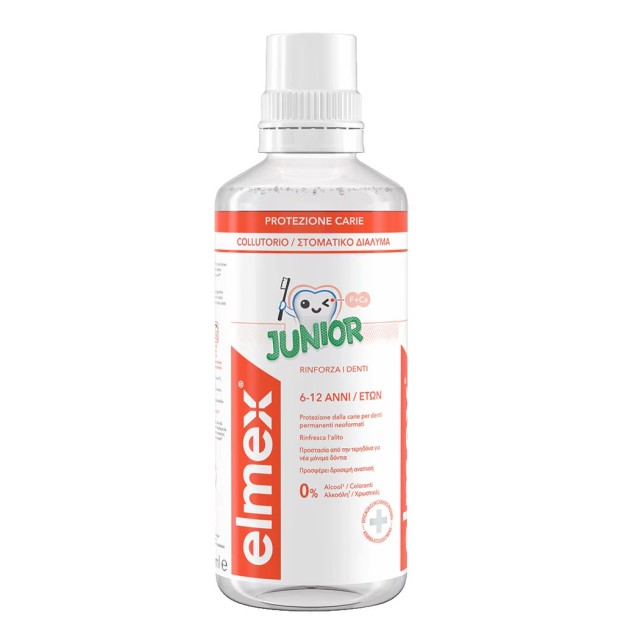 Elmex Junior Mouthwash (Παιδικό Στοματικό Διάλυμα για 6-12 Ετών)