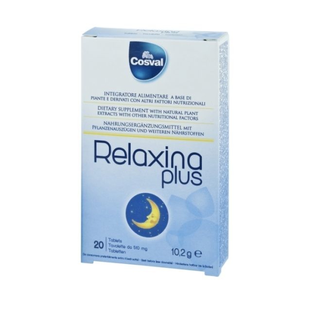 Cosval Relaxina Plus 20tabs (Βοηθητικό Ύπνου σε Mασώμενες Tαμπλέτες)