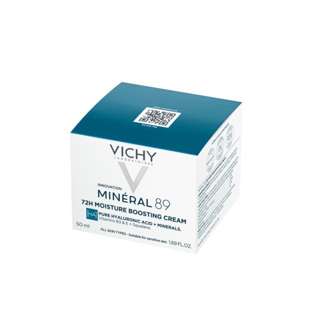 Vichy Mineral 89 72Hr Moisture Boosting Cream 50ml (Κρέμα Προσώπου για Εντατική Ενυδάτωση)