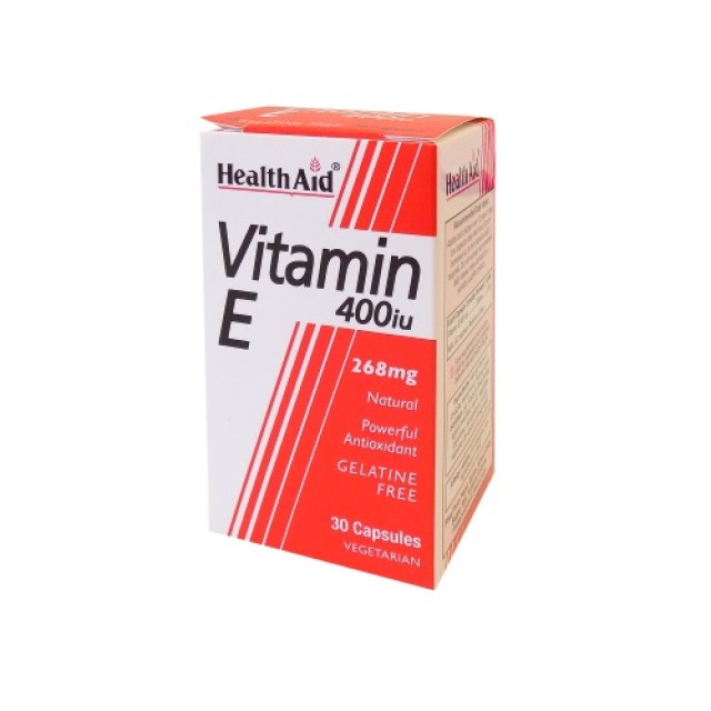 Health Aid Strong Vitamin E 400iu 30caps (Βιταμίνη Ε)