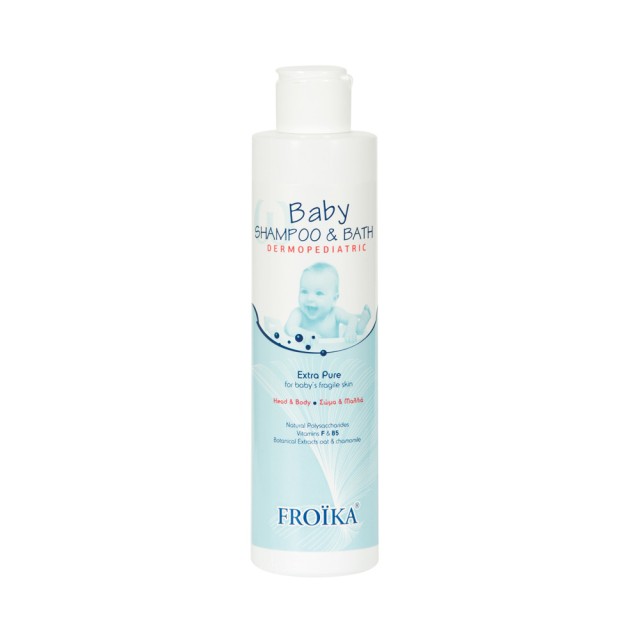 Froika Baby Shampoo & Bath 400ml (Βρεφικό Σαμπουάν & Αφρόλουτρο) 