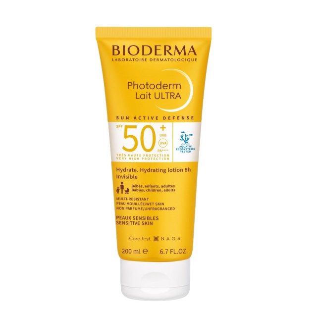 Bioderma Photoderm Moisturising Lotion SPF50+ 200ml (Αντηλιακό Γαλάκτωμα Προσώπου & Σώματος για Όλη 