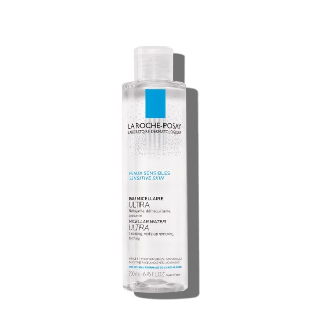 La Roche Posay Micellar Water Ultra 200ml (Νερό Καθαρισμού & Ντεμακιγιάζ για Πρόσωπο & Μάτια για Ευαίσθητο Δέρμα)