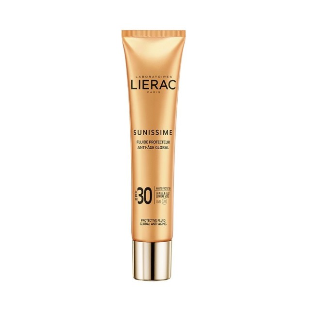 Lierac Sunissime Protective Fluid Global Anti-Aging SPF30 40ml (Αντηλιακή Κρέμα Προσώπου με Αντιγηραντική Δράση)