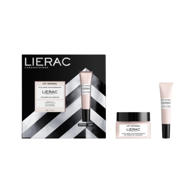 Lierac Xmas SET Lift Integral Anti-Aging Firming Day Gel Cream (ΣΕΤ με Συσφιγκτική Κρέμα-Τζελ Ημέρας & ΔΩΡΟ Ανορθωτική Κρέμα Ματιών με Ολοκληρωμένο Αποτέλεσμα Lifting)