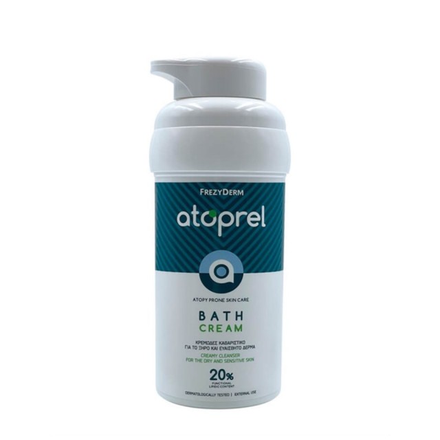 Frezyderm Atoprel Bath Cream 300ml (Κρεμώδες Καθαριστικό για την Ατοπική Δερματίτιδα)