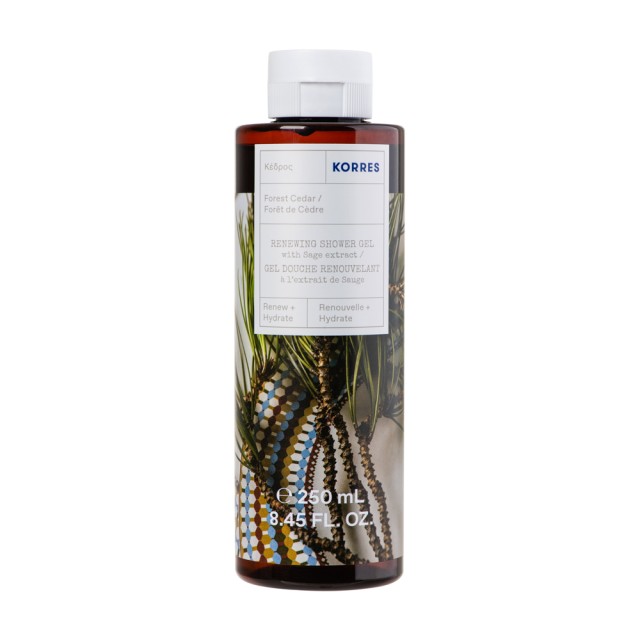 Korres Shower Gel Forest Cedar 250ml 