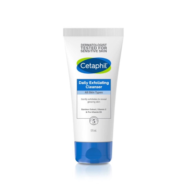 Cetaphil Gentle Exfoliating Face Cleanser 178ml (Απολεπιστικό Καθαριστικό Προσώπου)