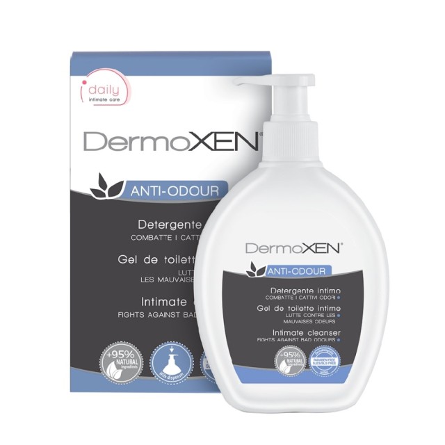 Dermoxen Anti Odour Intimate Cleanser 200ml (Καθαριστικό για την Ευαίσθητη Περιοχή Κατά της Κακοσμίας) 