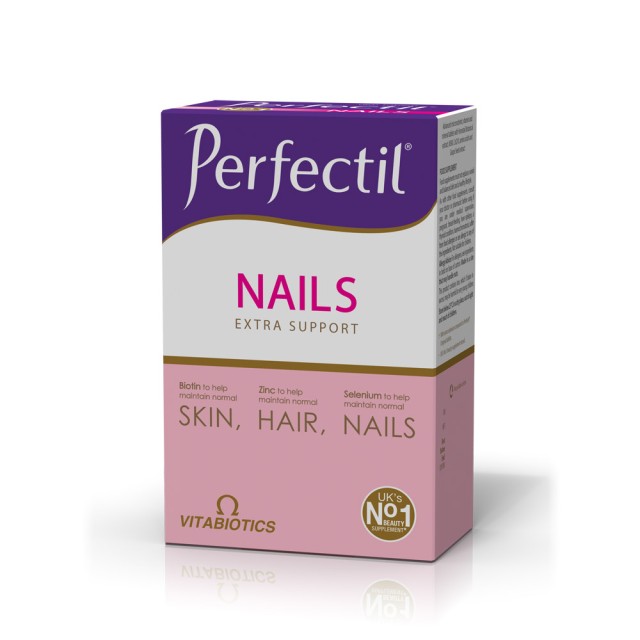 Vitabiotics Perfectil Nails Extra Support 60tabs (Συμπλήρωμα Διατροφής για την Υγεία των Νυχιών)