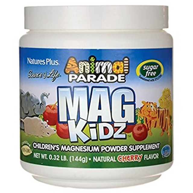 Natures Plus Animal Parade Mag Kidz Powder 114gr (Παιδικές Πολυβιταμίνες) 
