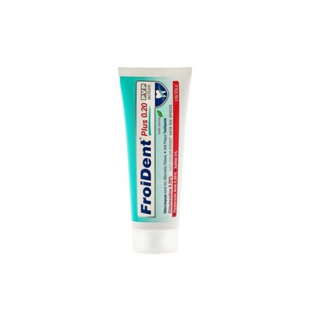 Froika Froident Toothpaste 0.20 Plus PVP Action 75ml (Οδοντόκρεμα για τη Χρώση των Δοντιών, τη Μικρο