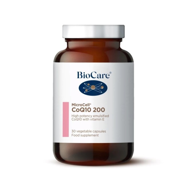 BioCare MicroCell CoQ10 200 30caps (Συμπλήρωμα Διατροφής για Αντιοξειδωτική Προστασία)