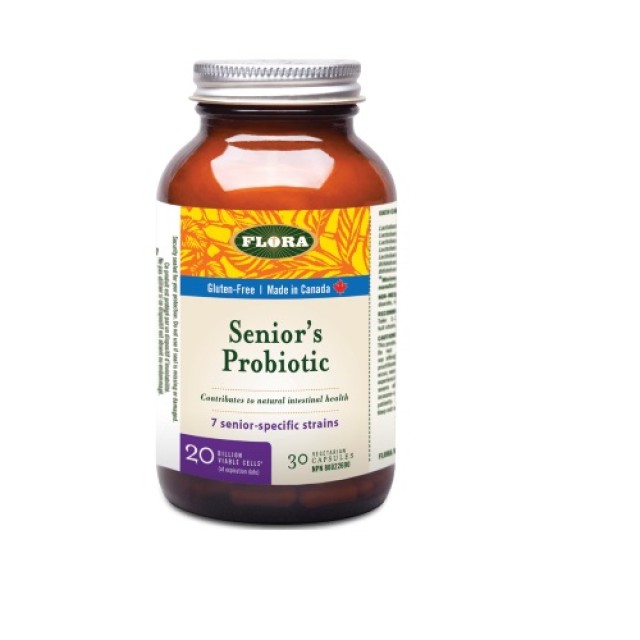 Flora Seniors Probiotics 30caps (Προβιοτικά για Ενήλικες άνω των 55 Ετών) 