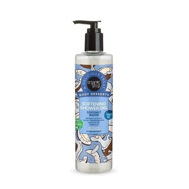 Natura Siberica Organic Shop Body Desserts Coconut Water Shower Gel 280ml