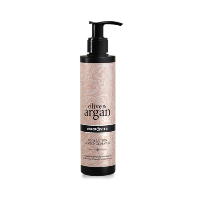 Macrovita Olive & Argan Body Lotion 200ml (Λοσιόν Σώματος)