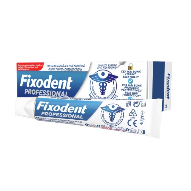 Fixodent Professional 40gr (Στερεωτική Κρέμα για Τεχνητή Οδοντοστοιχία)