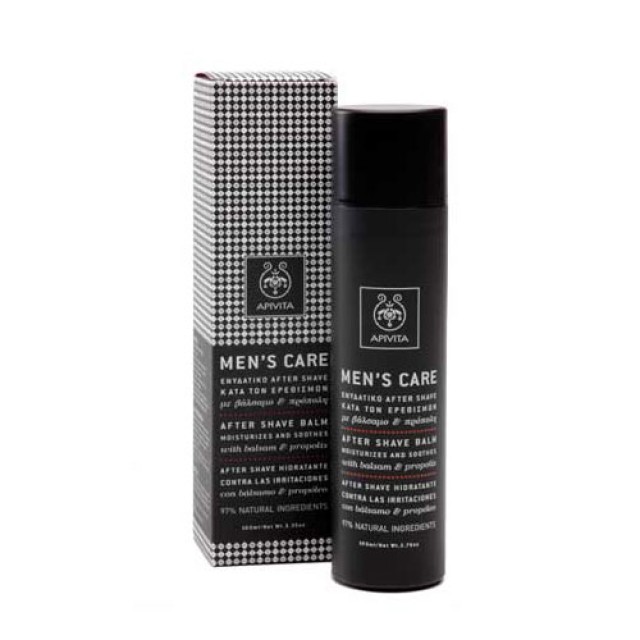 Apivita Mens Care After Shave Balm 100ml (Ενυδατικό After Shave Κατά tων Ερεθισμών)