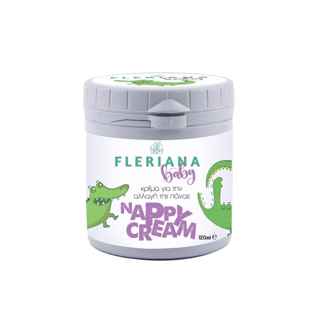 Fleriana Baby Nappy Cream 120ml (Βρεφική Κρέμα για την Αλλαγή της Πάνας)