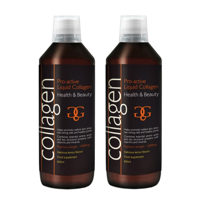 Collagen Pro-Active Liquid Lemon 2x600ml