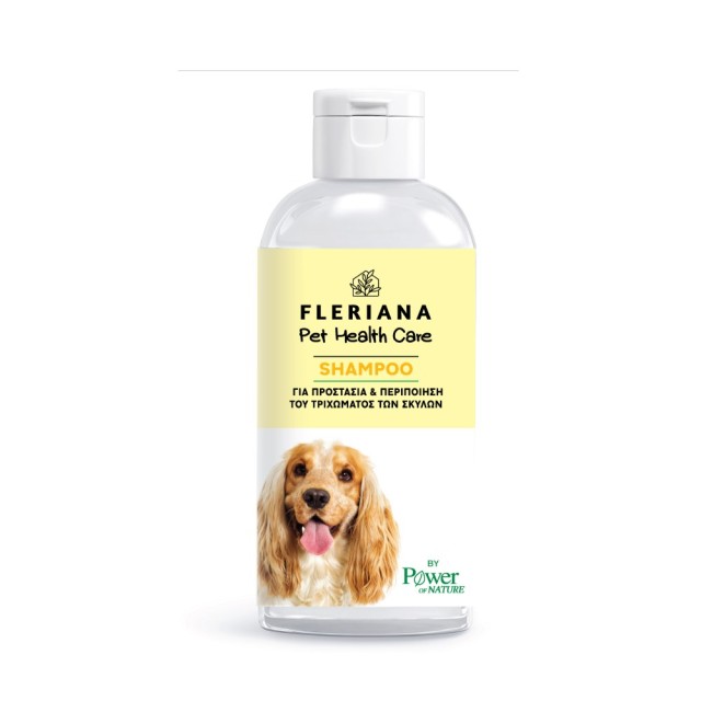 Fleriana Pet Health Shampoo 200ml (Σαμπουάν για Προστασία και Περιποίηση του Τριχώματος των Σκύλων)