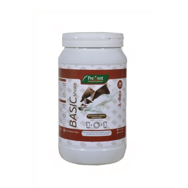 Prevent Basic Shake Long Box Chocolate 581gr 35 Μερίδες (Βιταμινούχο Ρόφημα για Έλεγχο του Βάρους με