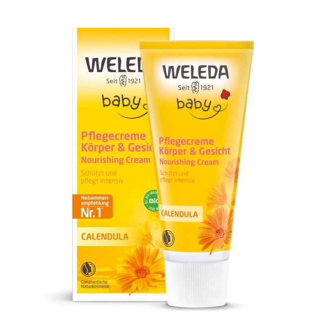 Weleda Κρέμα Καλέντουλας Για Μωρά 75ml