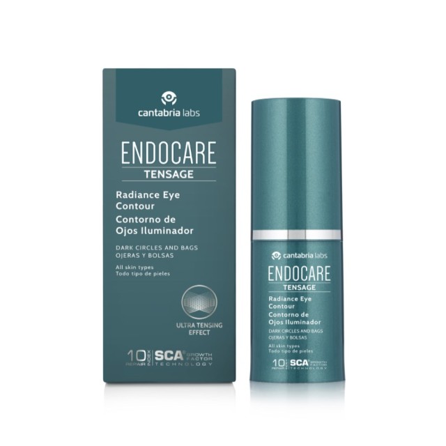 Endocare Tensage Radiance Eye Contour 15ml (Ορός Ματιών για Σύσφιξη & Άμεση Λάμψη)