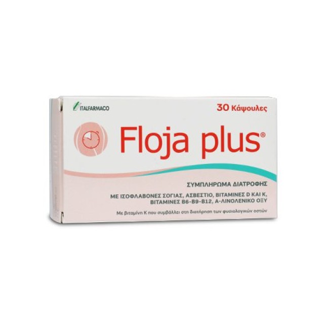 Italfarmaco Floja Plus 30tabs (Συμπλήρωμα Διατροφής για την Εμμηνόπαυση)