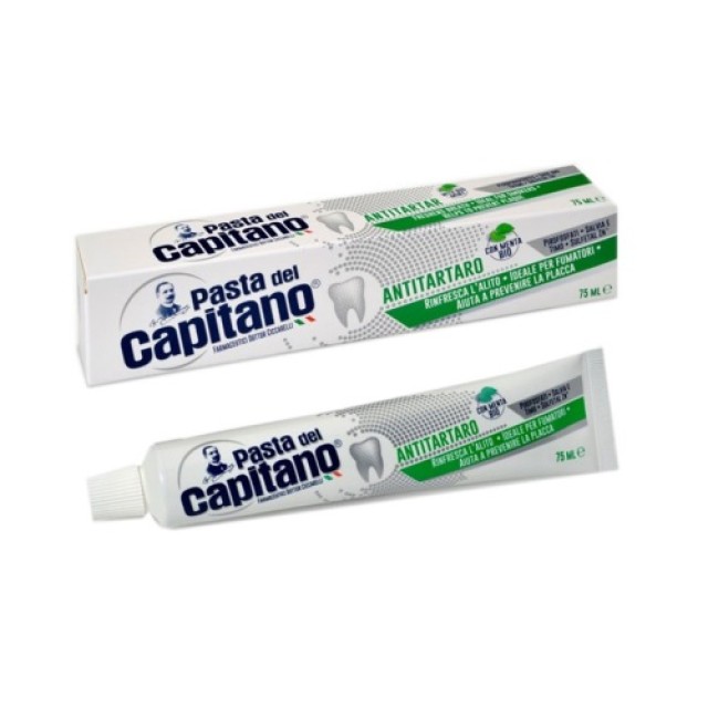 Capitano Antitartaro 75ml (Οδοντόπαστα Κατά της Οδοντικής Πλάκας) 