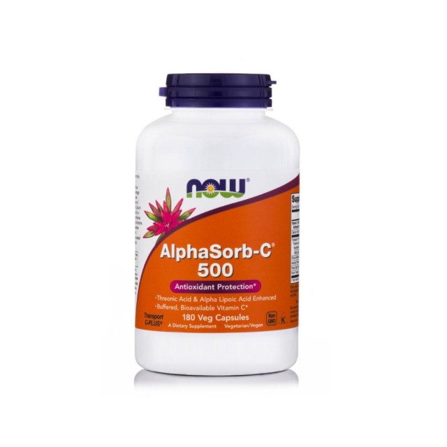 Now Foods AlphaSorb-C 500mg 180vcaps