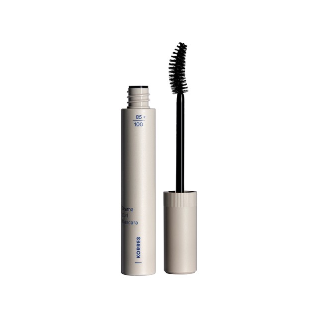 Korres Drama Curl Mascara 01 Black 13ml (Μάσκαρα Σμίλευσης Βλεφαρίδων - Μαύρο Χρώμα)