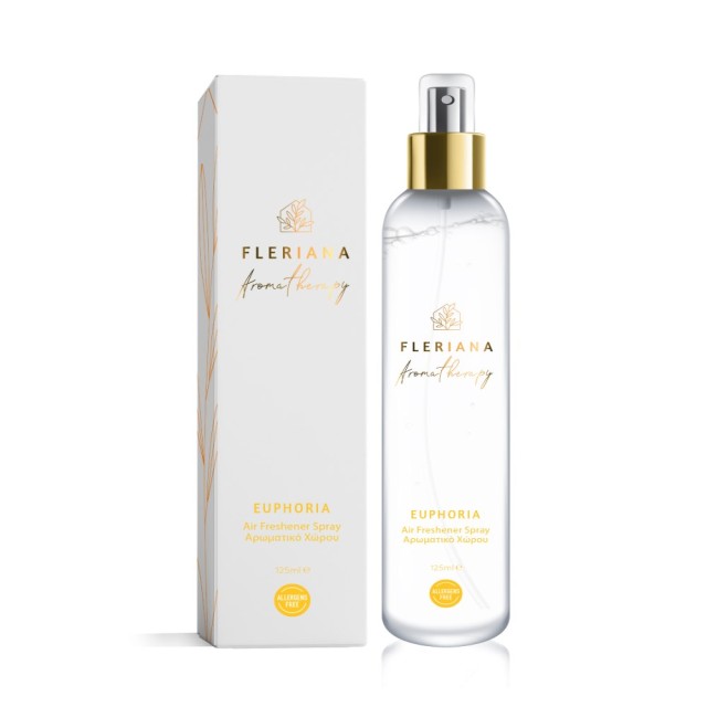 Fleriana Aroma Therapy Euphoria Air Freshener Spray 125ml (Aρωματικό Χώρου με Νότες Φρεσκάδας)