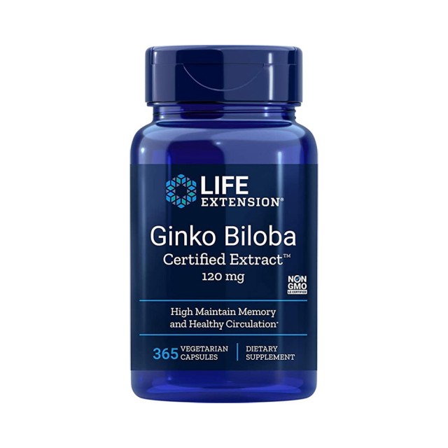 Life Extension Super Gingko Biloba Extra 120mg 365caps