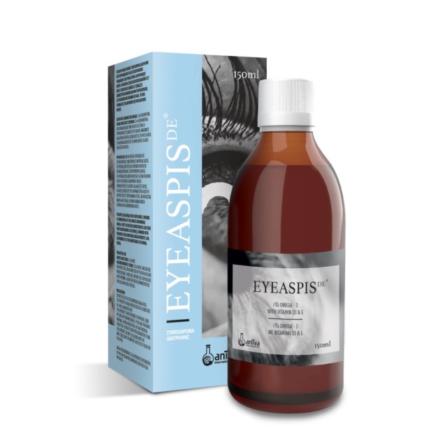 Aniva Eyeaspis Dry Eye 150ml (Πόσιμο Συμπλήρωμα Διατροφής για την Ξηροφθαλμία)