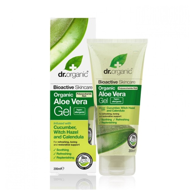 Dr.Organic Aloe Vera Gel With Cucumber 200ml 