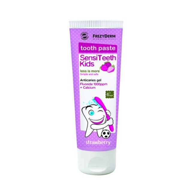 Frezyderm Sensiteeth Kids Toothpaste 1000ppm 50ml (Οδοντόκρεμα για Παιδιά 6+ Ετών)