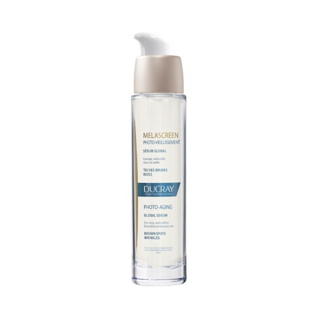 Ducray Melascreen Photo-Aging Global Serum 30ml (Συσφιγκτικός Ορός Προσώπου για Κηλίδες & Πανάδες) 