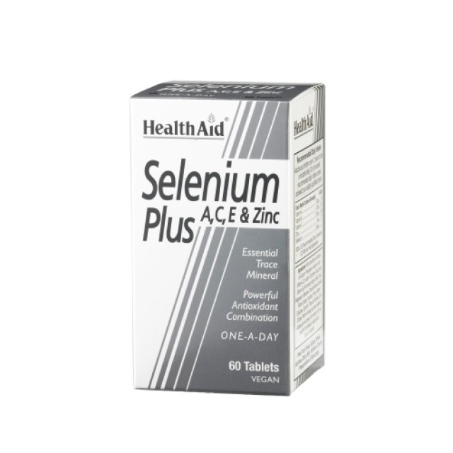 Health Aid Selenium Plus 200mg 60 tab