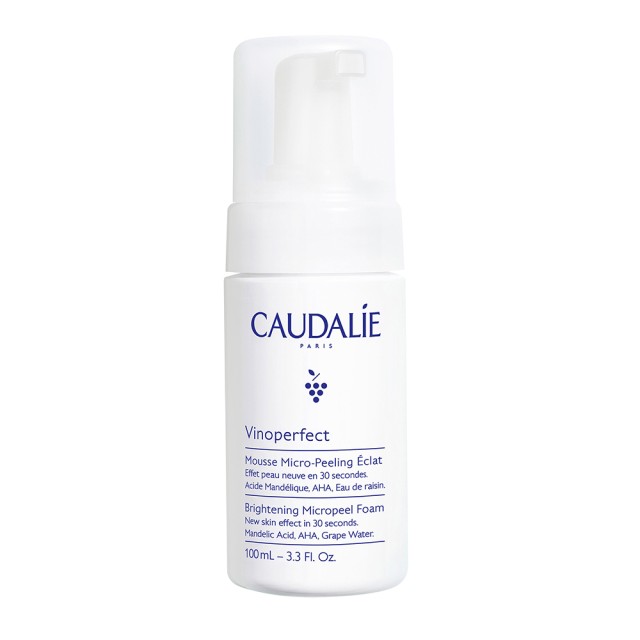 Caudalie Vinoperfect Brightening Micropeel Foam 100ml (Αφρός Καθαρισμού & Απολέπισης Προσώπου)