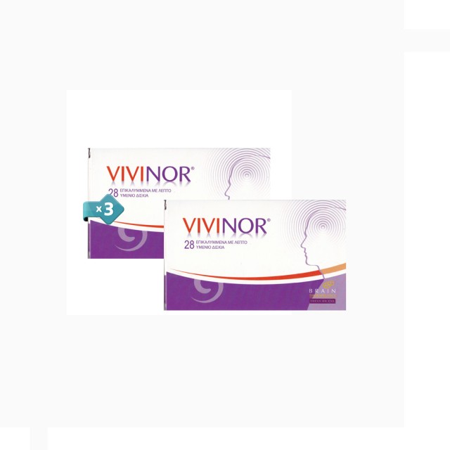 Vivinor FB Health Nutraceutical 3x28tabs (Συμπλήρωμα Διατροφής για τον Πονοκέφαλο & την Ημικρανία)
