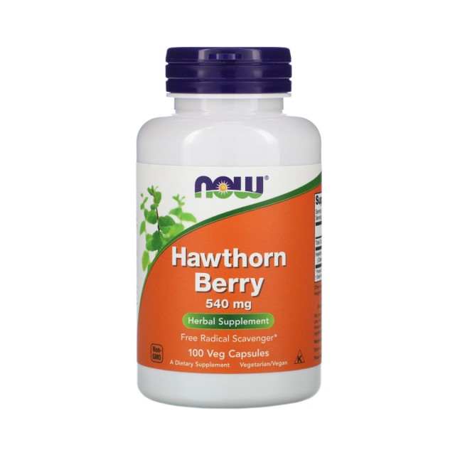 Now Foods Hawthorn Berry 540mg 100 caps