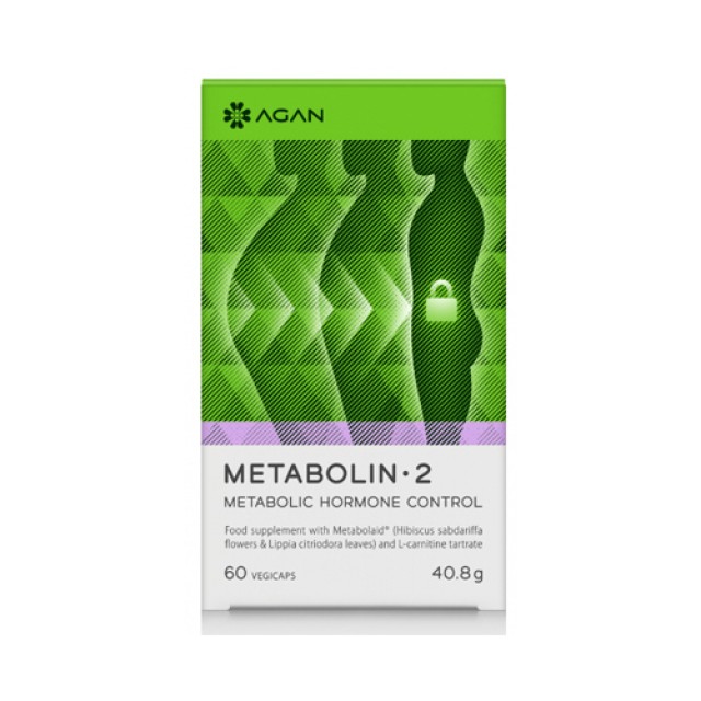 Agan Metabolin 2 60caps (Σταθεροποιεί το Σωματικό Βάρος – Ισορροπεί τις Μεταβολικές Ορμόνες)