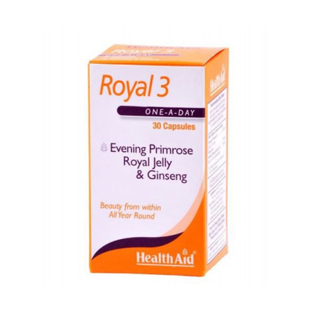 Health Aid Royal +3 30cap (Ενέργεια - Τόνωση)
