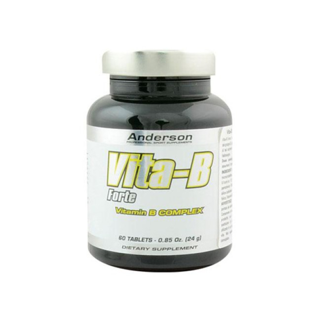 Anderson Vita B Forte Vitamin Complex 60tabs (Σύμπλεγμα Βιταμινών Β)