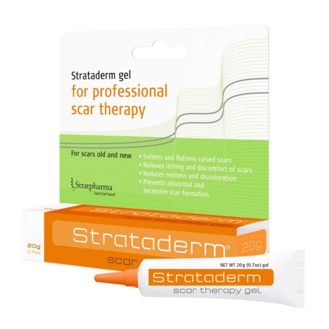 Stratpharma Strataderm Scrar Therapy Gel 20gr (Γέλη Σιλικόνης για τη Θεραπεία των Ουλών)