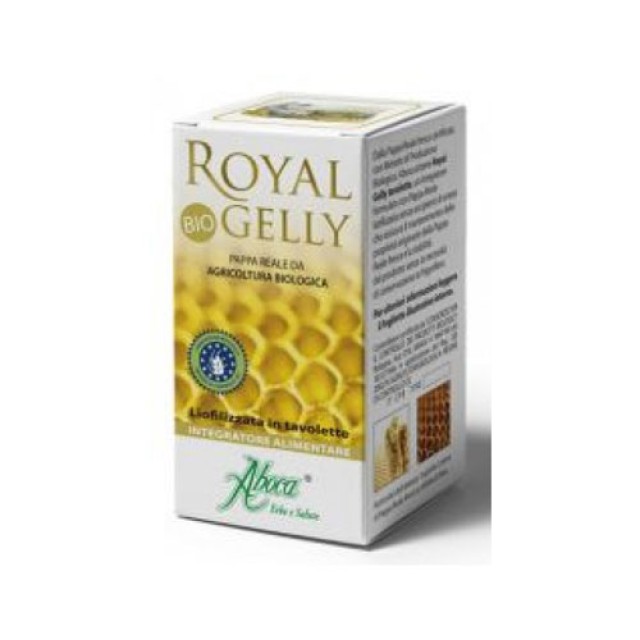 Aboca Royal Jelly 250mg 40tabs (Συμπλήρωμα Διατροφής Με Βιολογικό Βασιλικό Πολτό)
