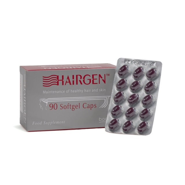 Boderm Hairgen Softgel 90caps (Συμπλήρωμα Διατροφής για Υγιή Μαλλιά) 